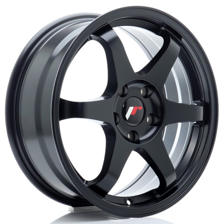 Felg Japan Racing JR3 17x7 ET40 4x100 Matt Sort