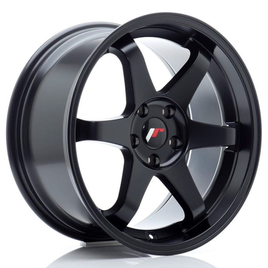 Felg Japan Racing JR3 18x9 ET35 5x114,3 Matt Svart