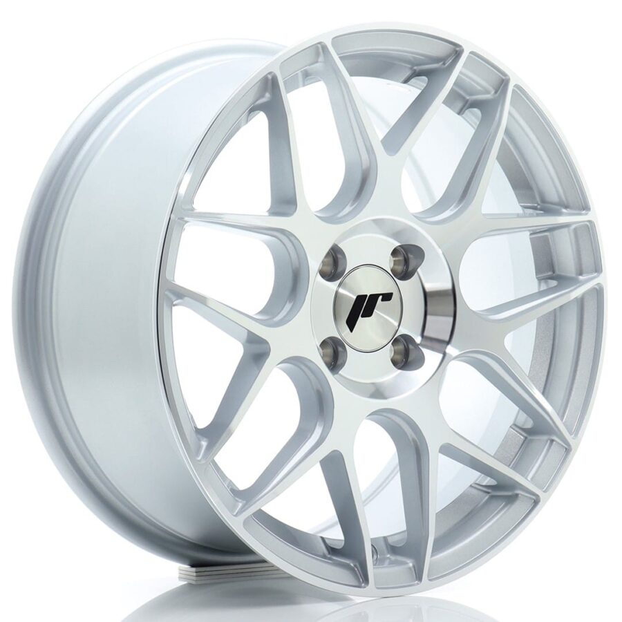 Felg Japan Racing JR18 16x7 ET35 4x100 Sølv maskinert ansikt