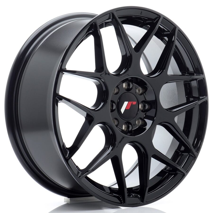 Felg Japan Racing JR18 17x7 ET40 4x100/114,3 Glans Svart