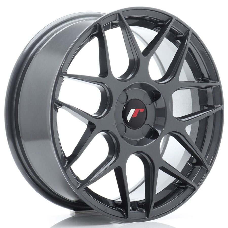 Felg Japan Racing JR18 17x7 ET20-40 4H BLANK Hypergrå
