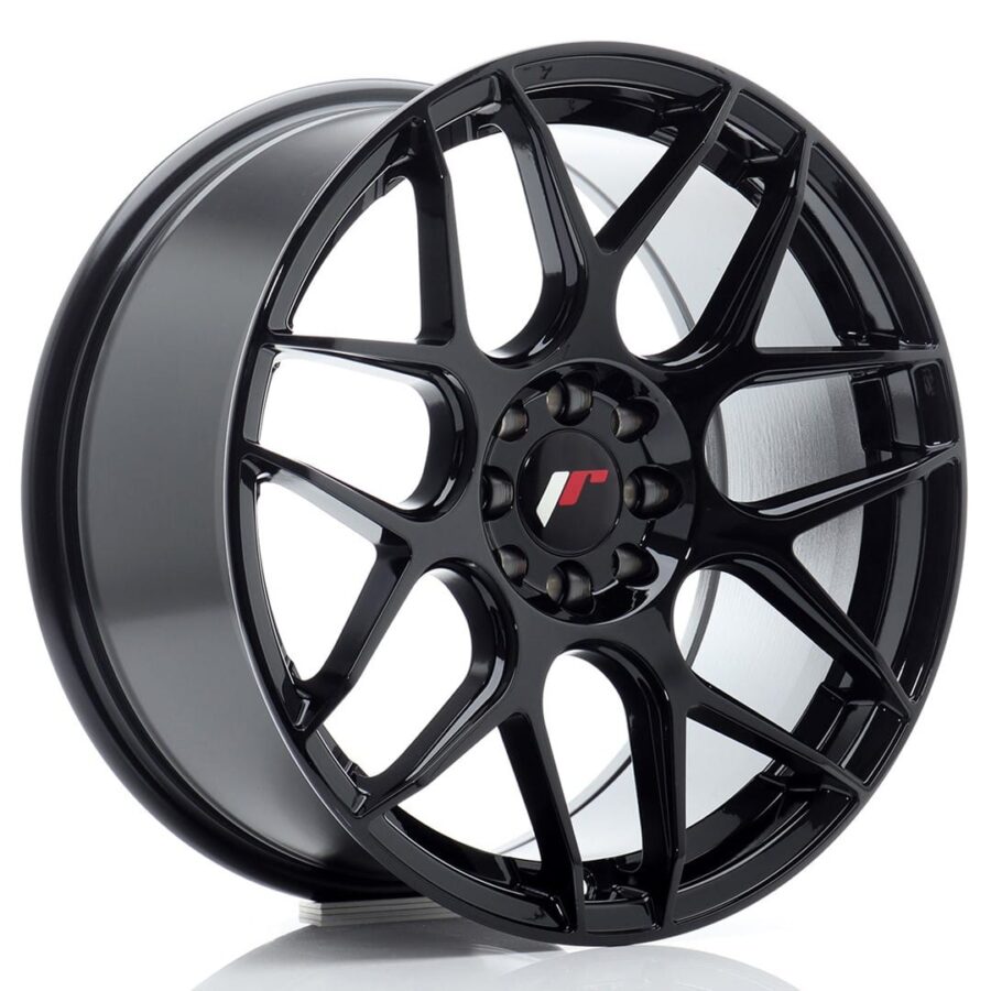 Felg Japan Racing JR18 17x8 ET25 4x100/108 Glans svart