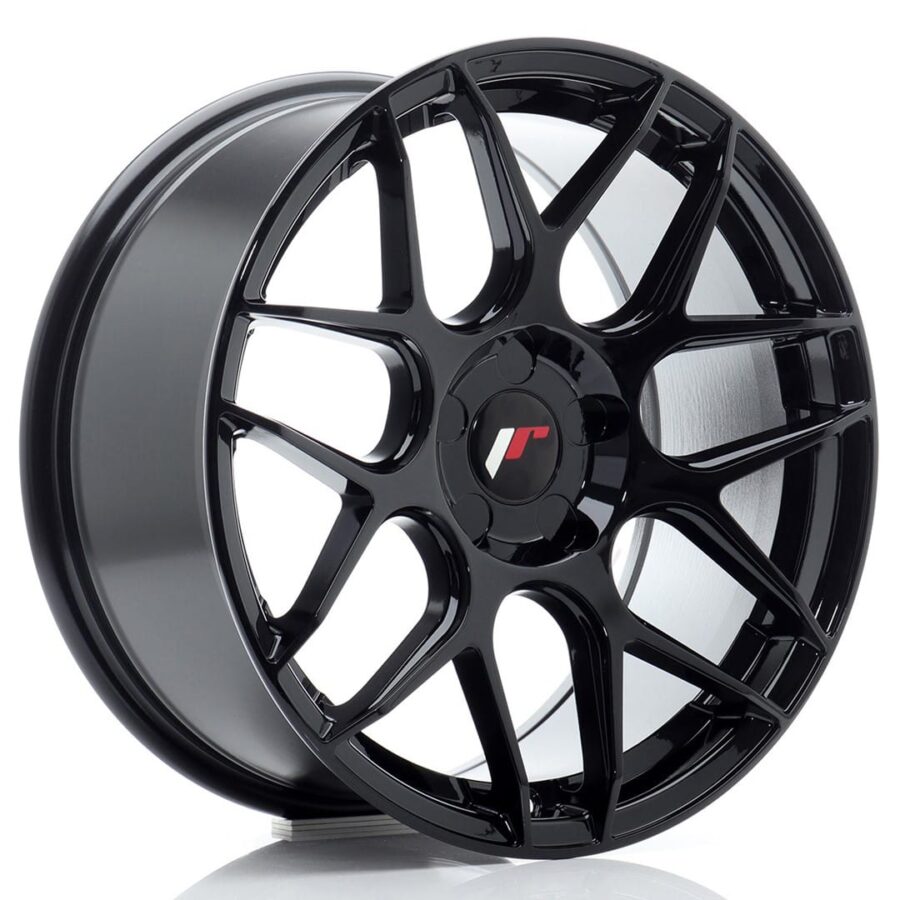 Felg Japan Racing JR18 17x8 ET20-35 5H BLANK Gloss Black