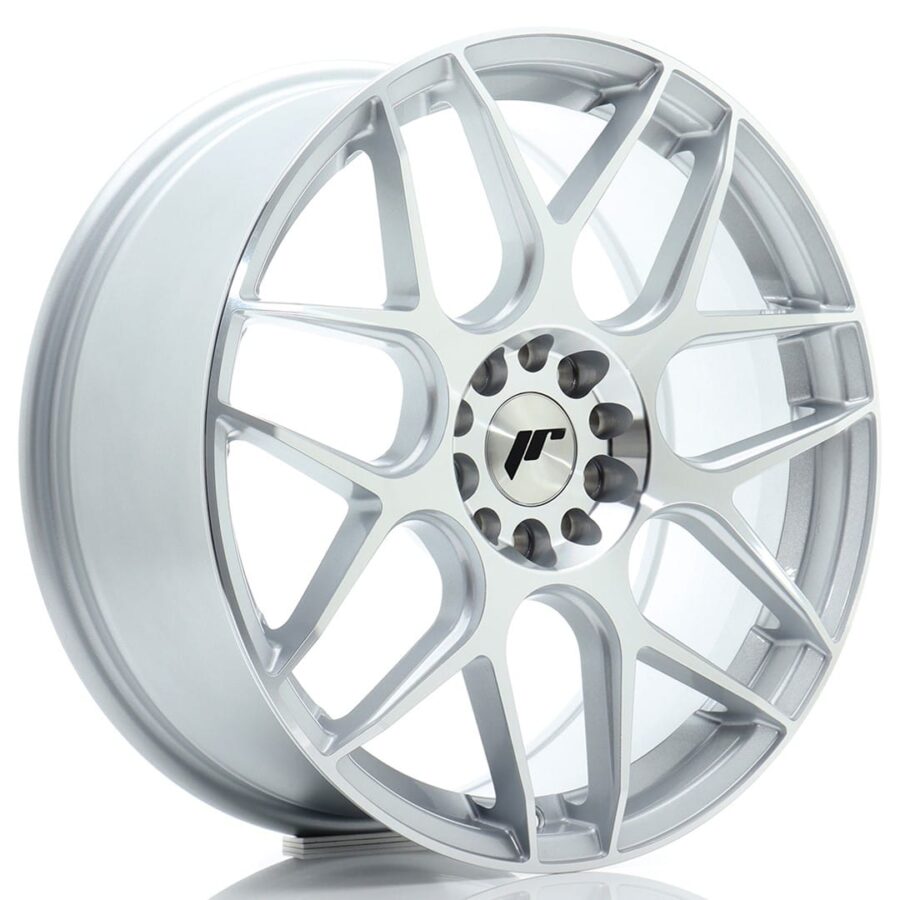 Felg Japan Racing JR18 18x7,5 ET35 5x100/120 sølvbearbeidet front