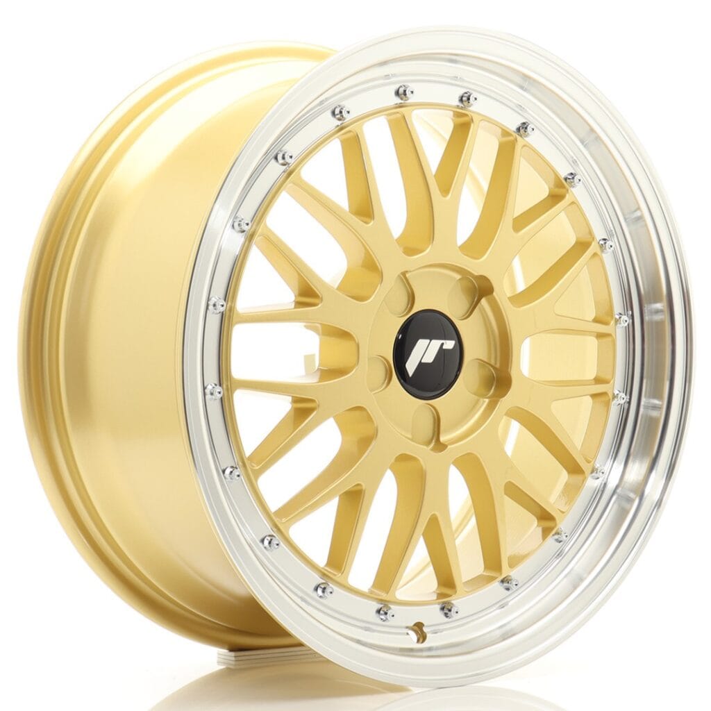 Felg Japan Racing JR23 18x8,5 ET20-48 5H BLANK Gull med bearbeidet leppe