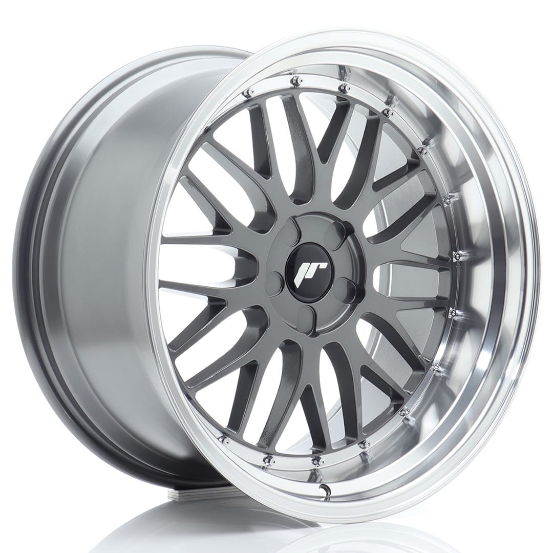 Felg Japan Racing JR23 20x10,5 ET15-25 5H BLANK Hypergrå med bearbeidet leppe