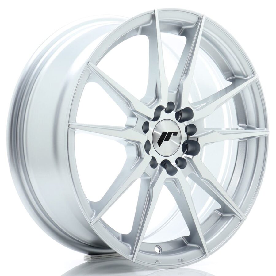 Felg Japan Racing JR21 17x7 ET40 5x100/114 sølvbearbeidet