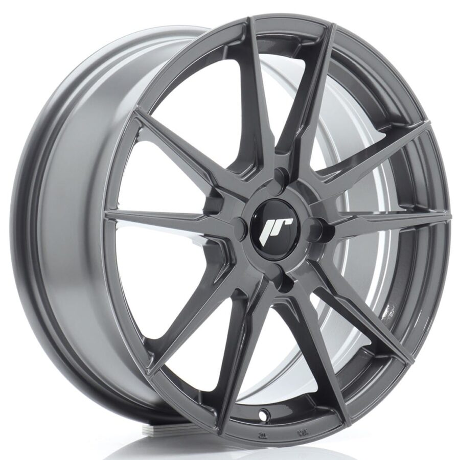 Felg Japan Racing JR21 17x7 ET20-40 4H BLANK Hypergrå