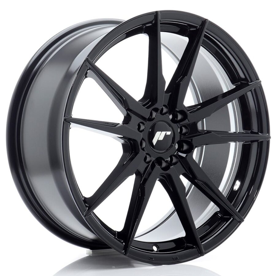 Felg Japan Racing JR21 19x8,5 ET45 5x112/114 Glans Svart