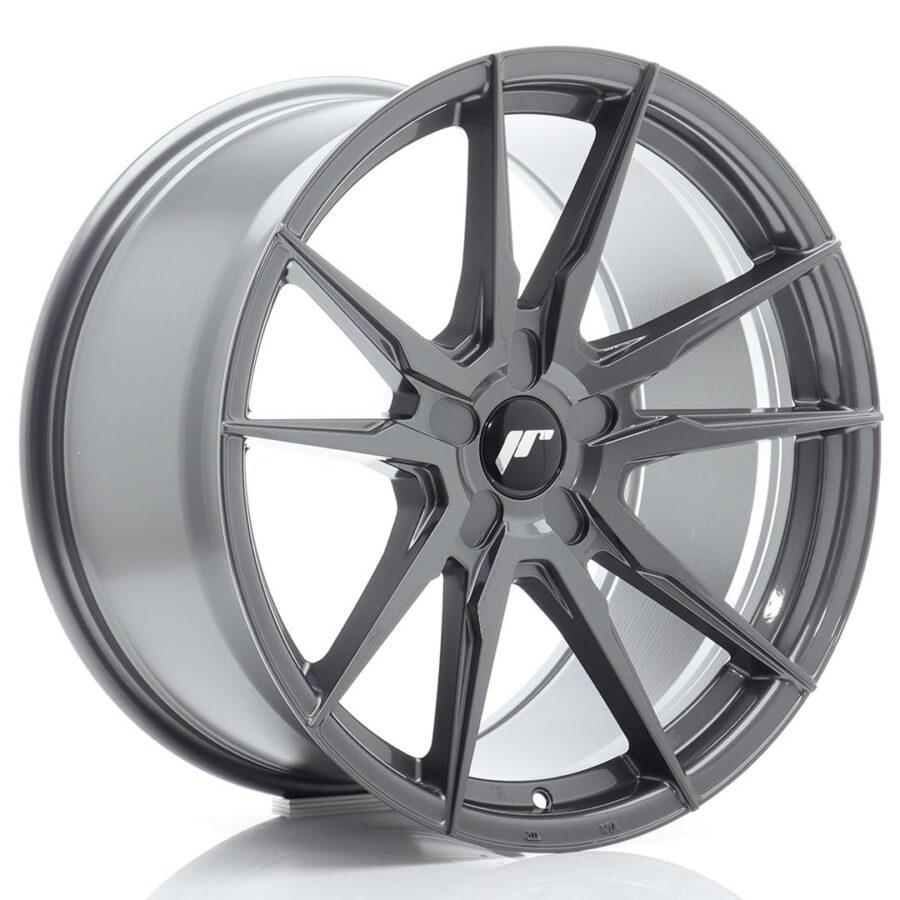 Felg Japan Racing JR21 19x9 ET20-40 5H BLANK Hypergrå