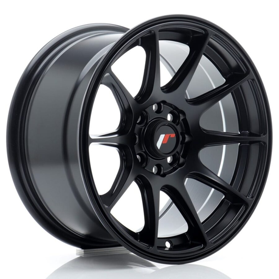 Felg Japan Racing JR11 15x8 ET25 4x100/114 Matt svart