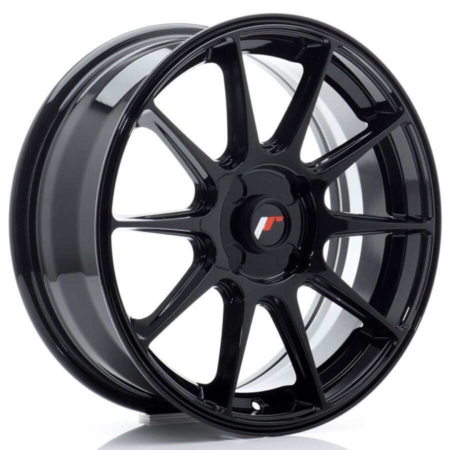 Felg Japan Racing JR11 17x7 ET20-38 4H BLANK Blank svart
