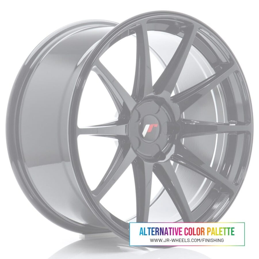 Felg Japan Racing JR11 20x10 ET20-40 5H BLANK Custom Finish