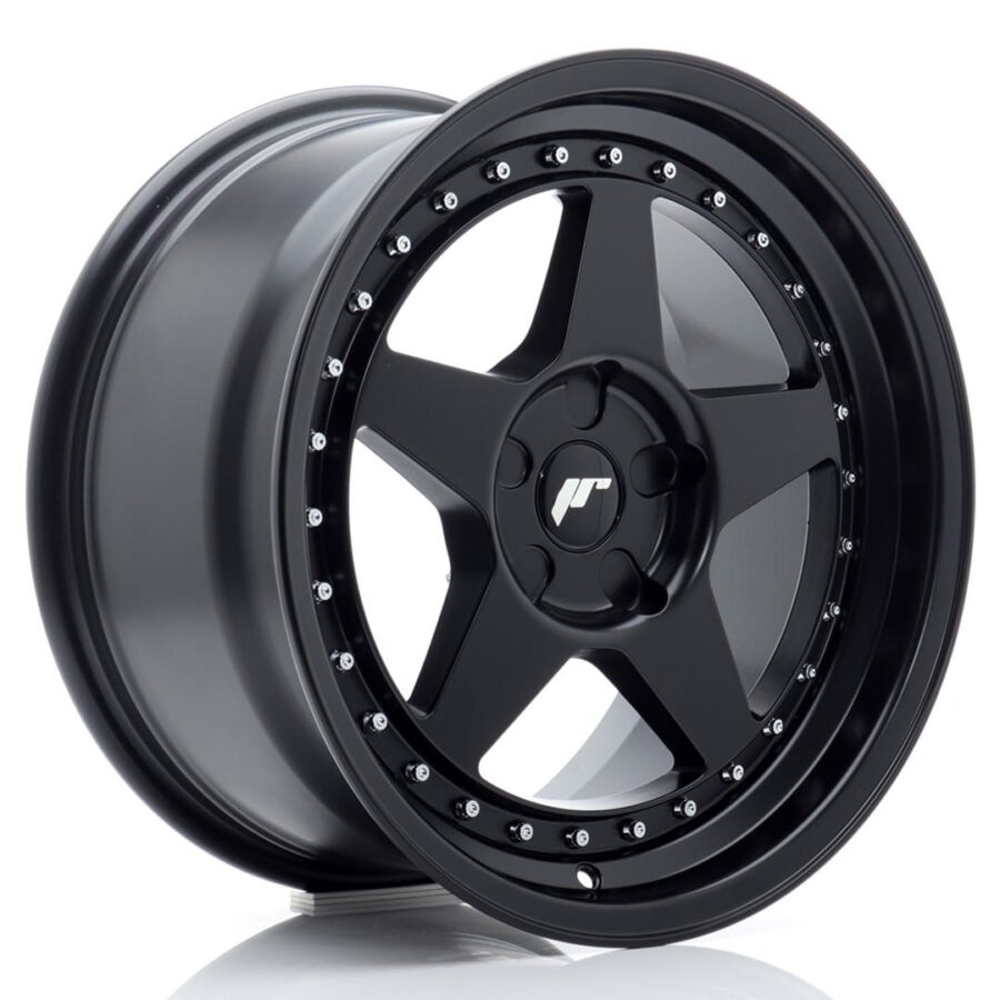Felg Japan Racing JR6 17x9 ET20-35 5H BLANK Matt Sort