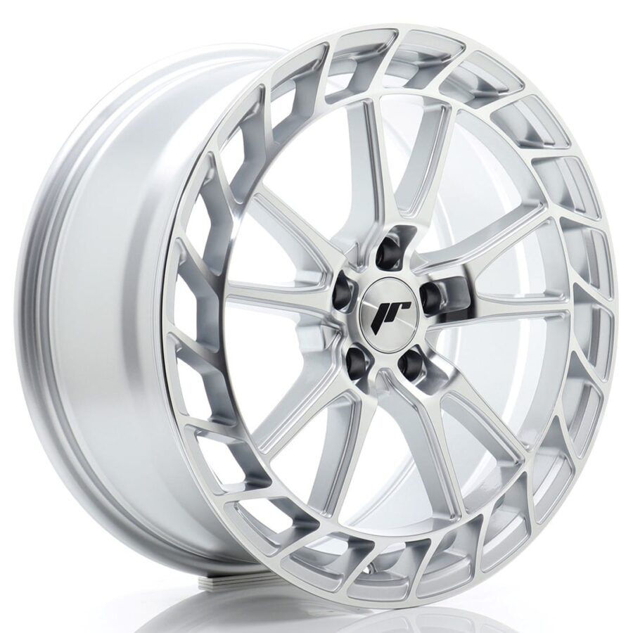 Felg Japan Racing JR45 19x8,5 ET45 5x112 sølv med bearbeidet front