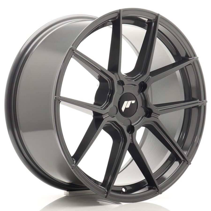 Felg Japan Racing JR30 19x8 ET20-40 5H Blank Hyper Grey
