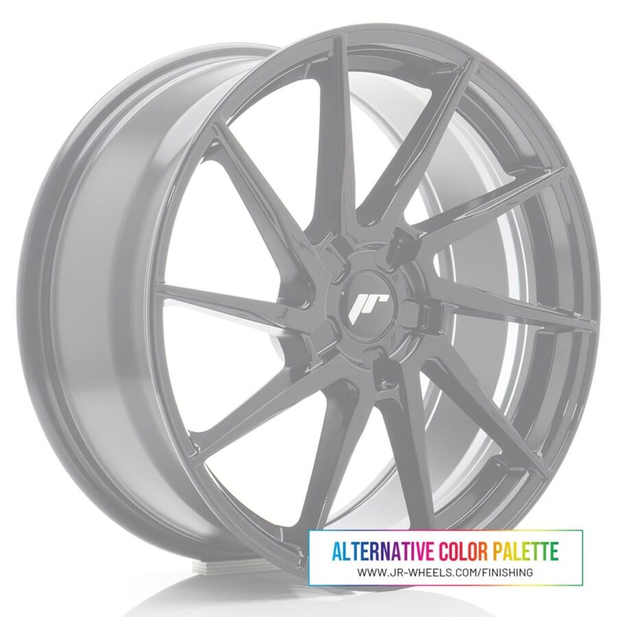 Felg Japan Racing JR36 19x8 ET20-40 5H BLANK Custom Finish