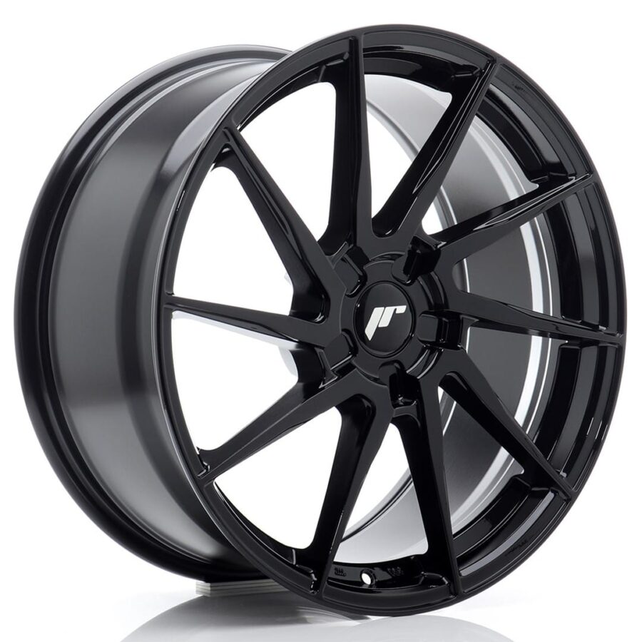 Felg Japan Racing JR36 19x8 ET20-40 5H BLANK Blank svart