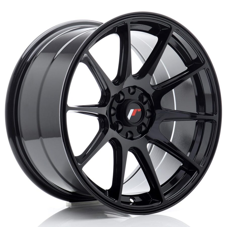 Felg Japan Racing JR11 17x9 ET20 5x100/114 glans svart