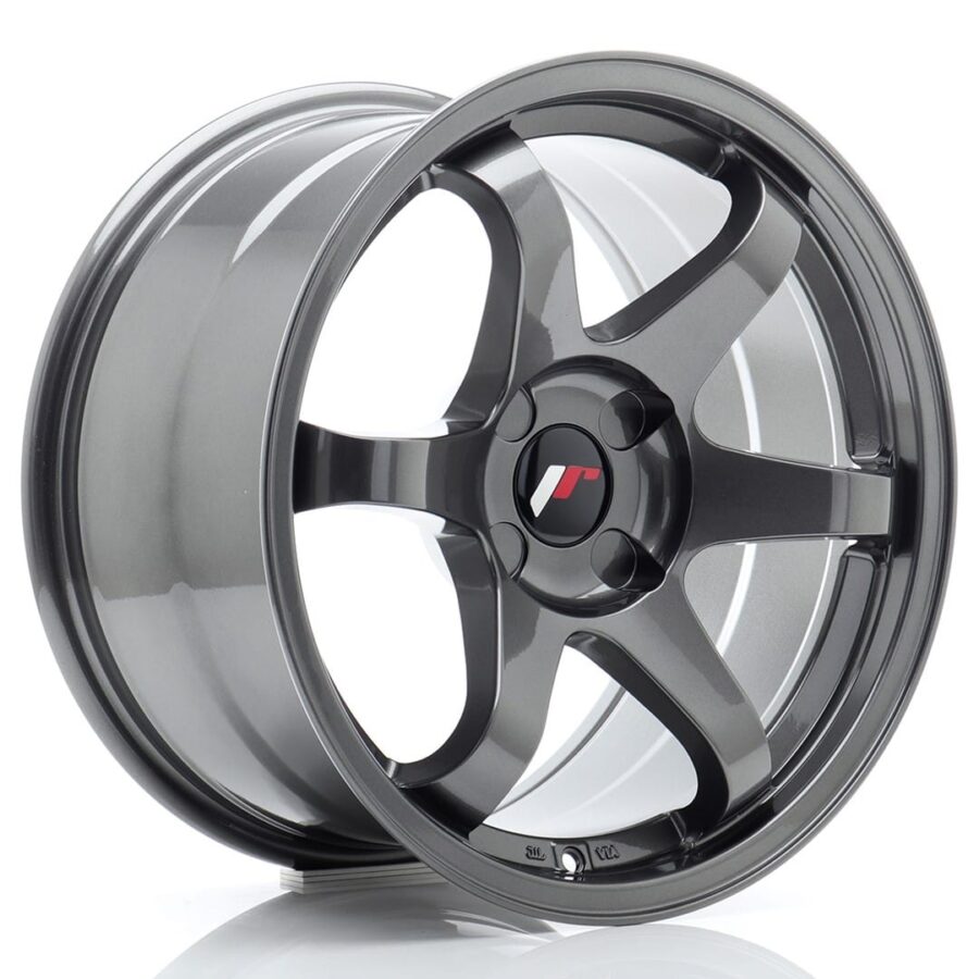 Felg Japan Racing JR3 17x9 ET20-35 4H BLANK Gun Metal