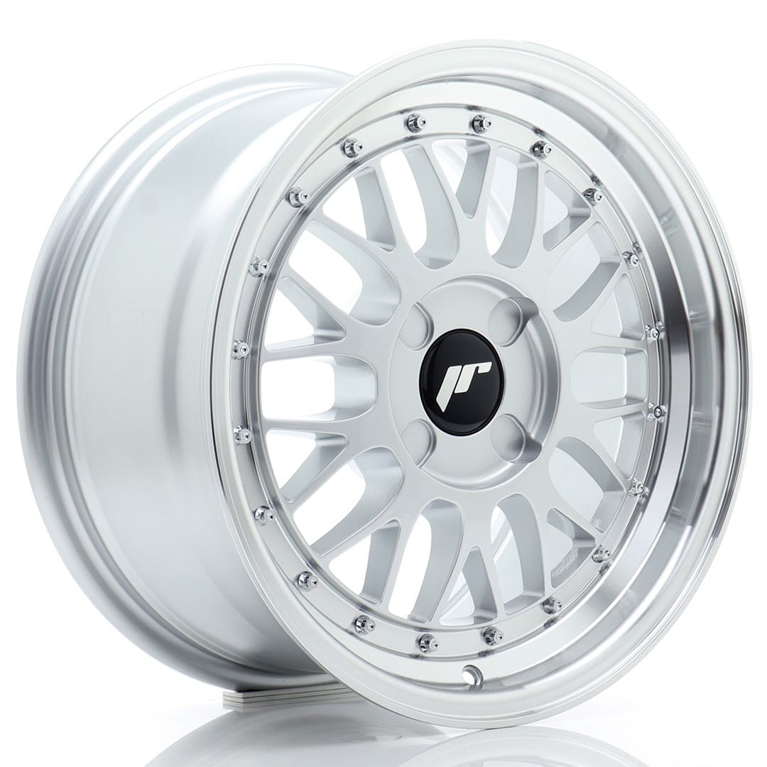 Felg Japan Racing JR23 16x8 ET20-45 4H BLANK Hyper Silver med Machined Lip