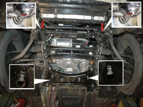 Motordeksel i Stål BMW X3 - F25 2010-2017 - Bilde 14