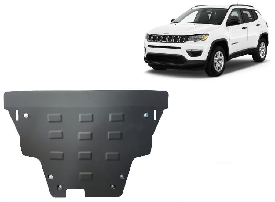Motordeksel i Stål Jeep Compass 2017-2024 – bilde 1 av 7