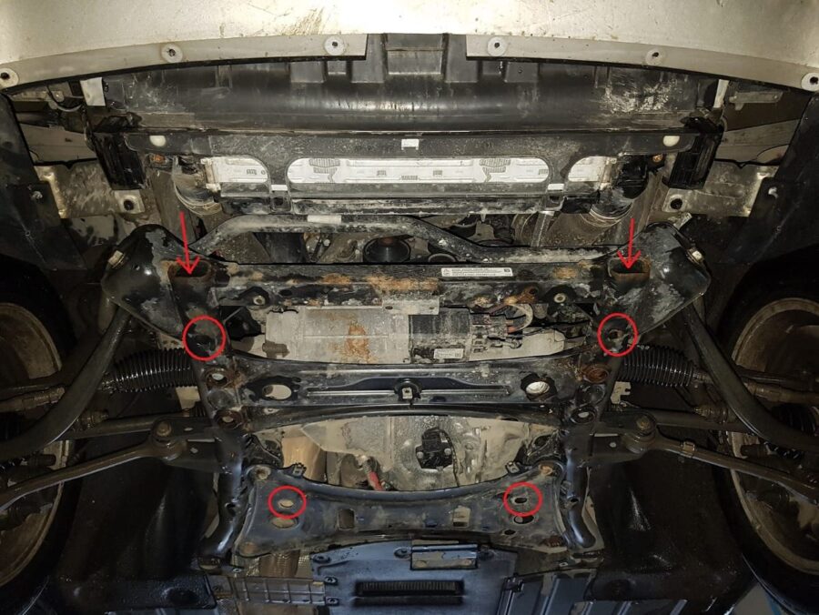 Motordeksel i Stål BMW X3 - F25 2010-2017 – bilde 4 av 14
