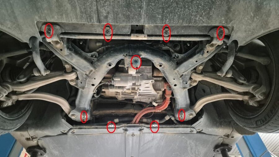Frontdeksel for elmotor Tesla Model 3 AWD 2017-2024 – bilde 7 av 7