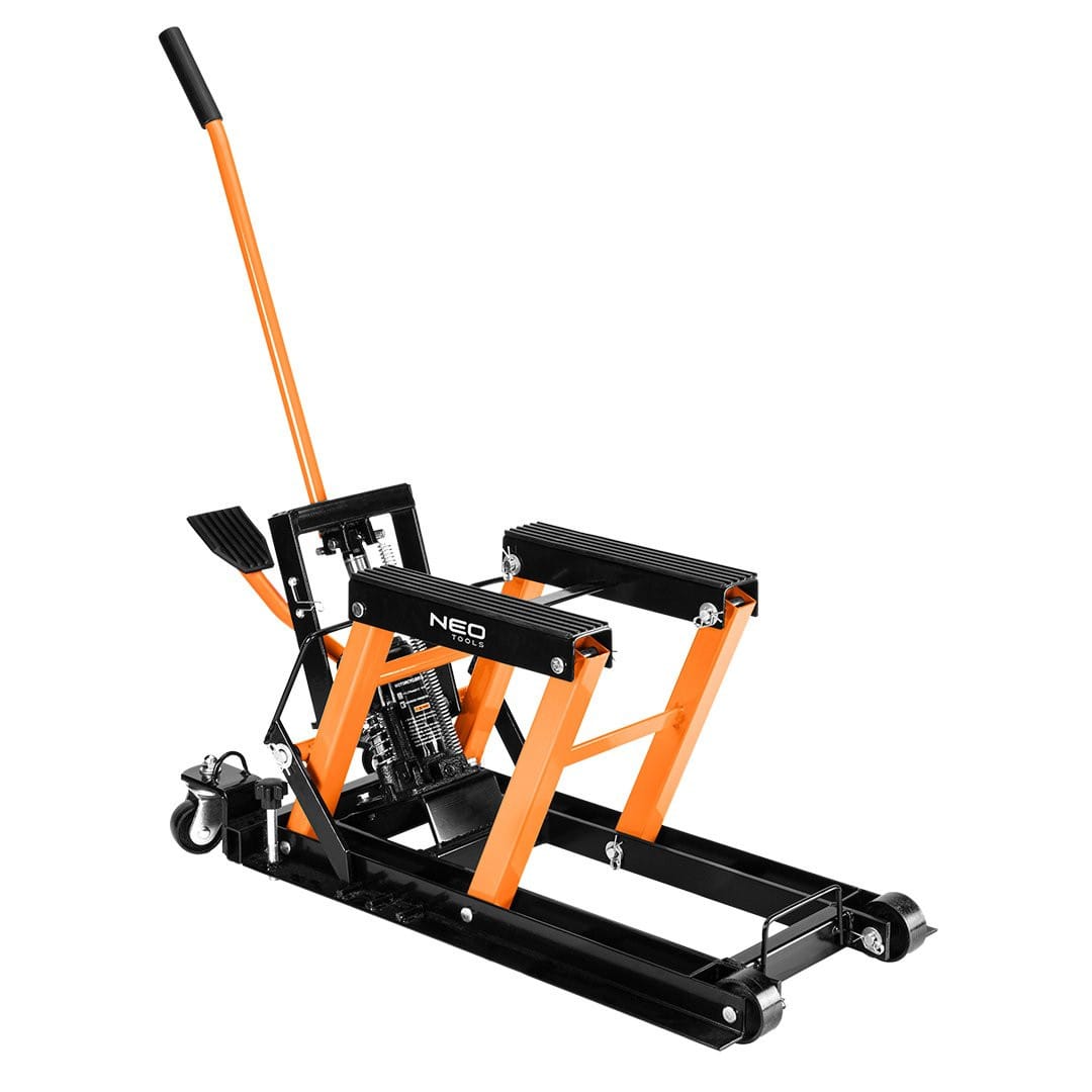 Mobil hydraulisk jekk for ATV og motorsykler, løftekapasitet 680 kg