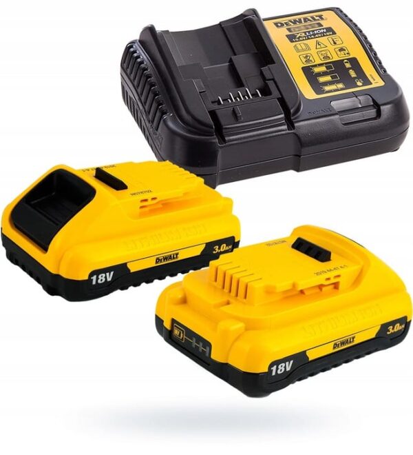 Vinkelslipere Akku 125mm 18V 2x3Ah DeWALT DCG406L2 TSTAKII – bilde 2 av 4