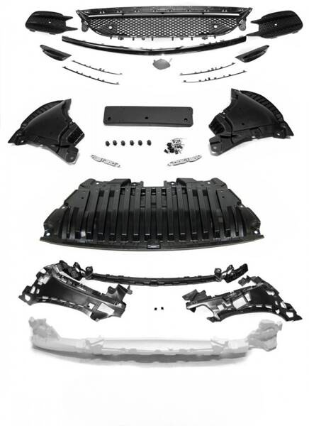Frontfanger Mercedes W213 16-19 Sport PDC – bilde 3 av 4