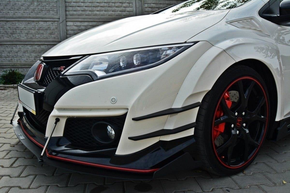 Frontleppe Racing Honda CIVic IX Type R V.2 - Bilde 3