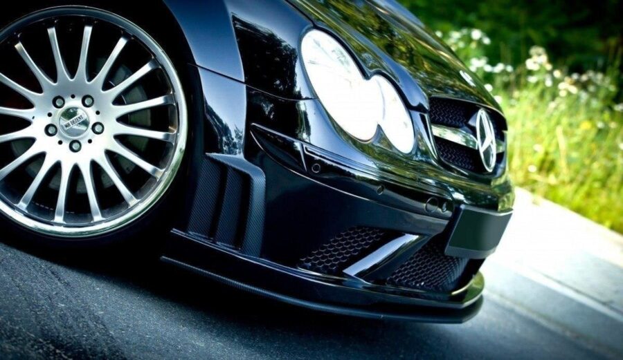 Frontleppe Mercedes CLK W209 Black (SL Black Series Look) – bilde 1 av 3