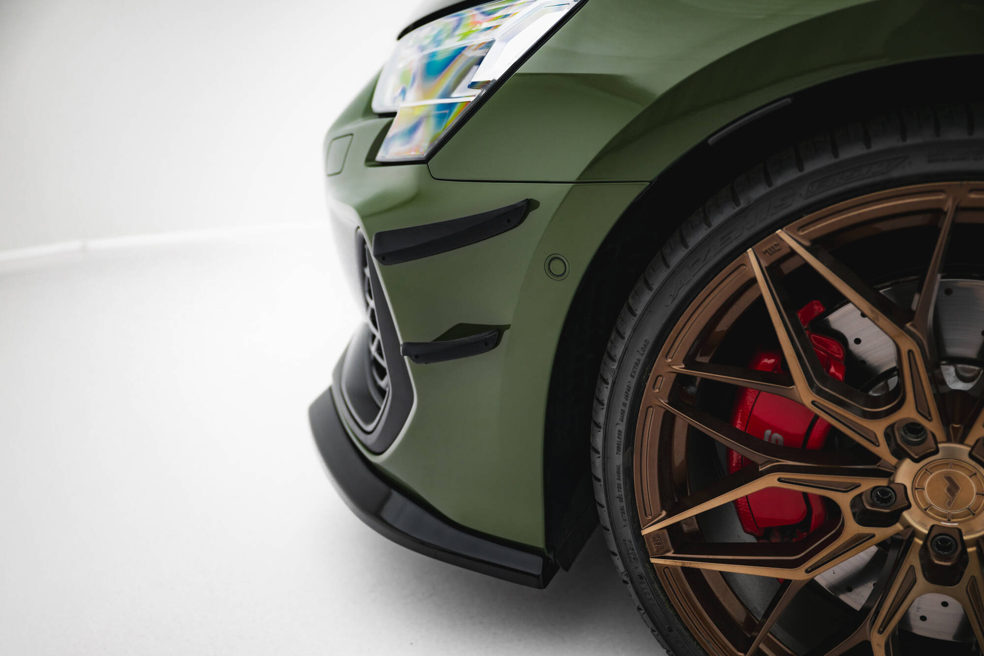 Canards Audi S3 Sportback / A3 S-line Sportback 8Y Facelift - Bilde 3