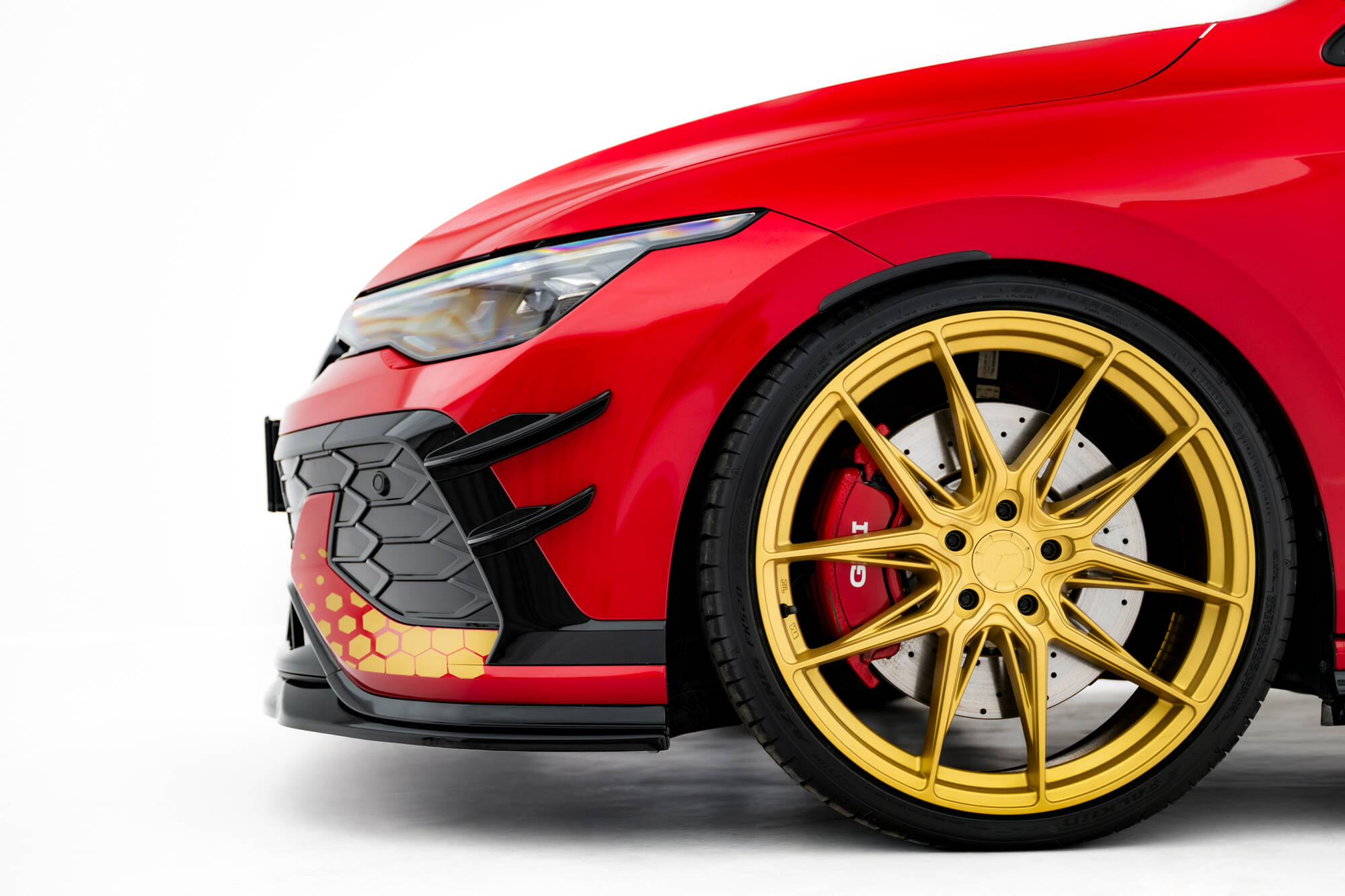 Canards Volkswagen Golf GTI Clubsport Mk8 Facelift - Bilde 4