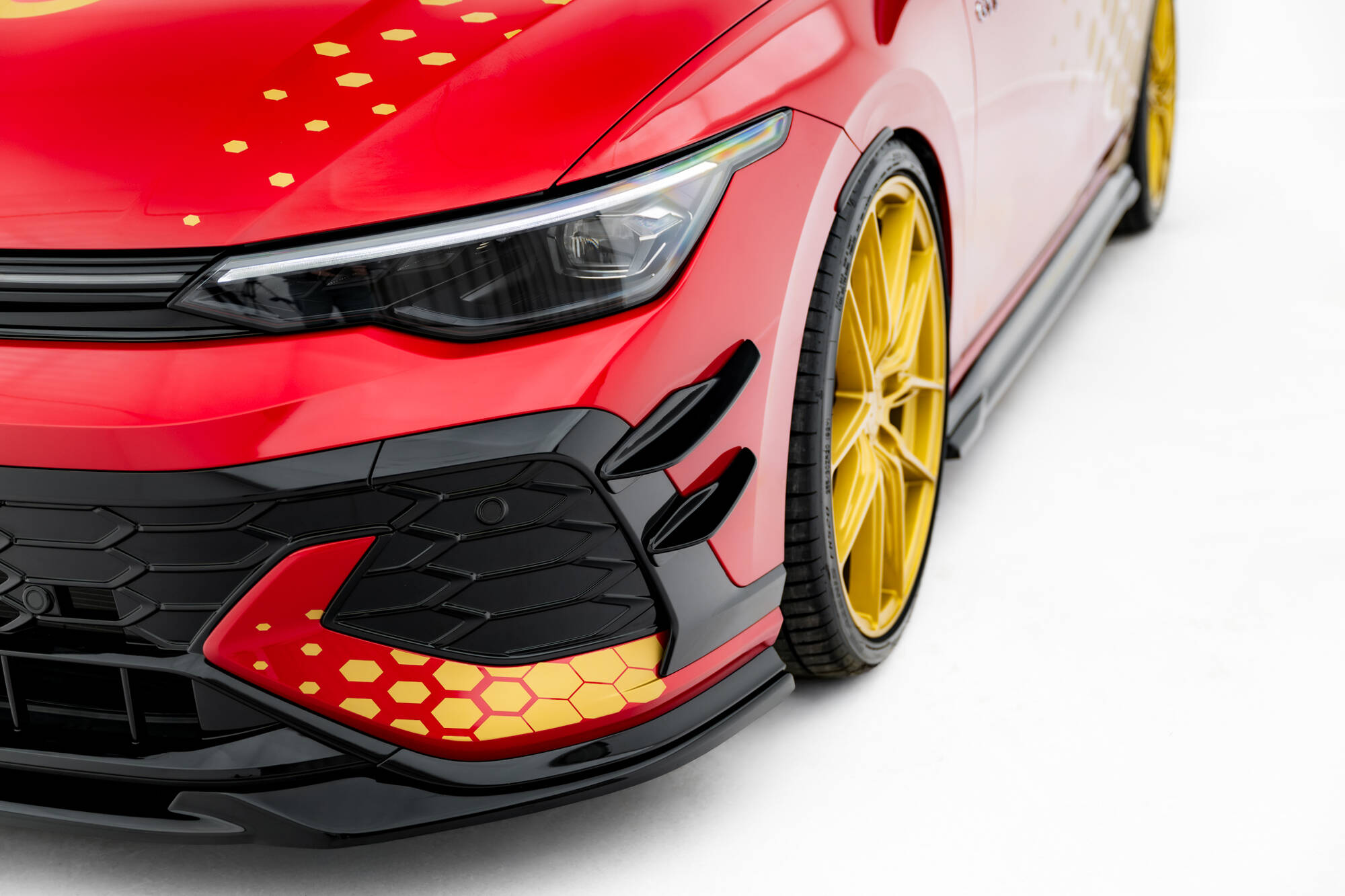 Canards Volkswagen Golf GTI Clubsport Mk8 Facelift - Bilde 6