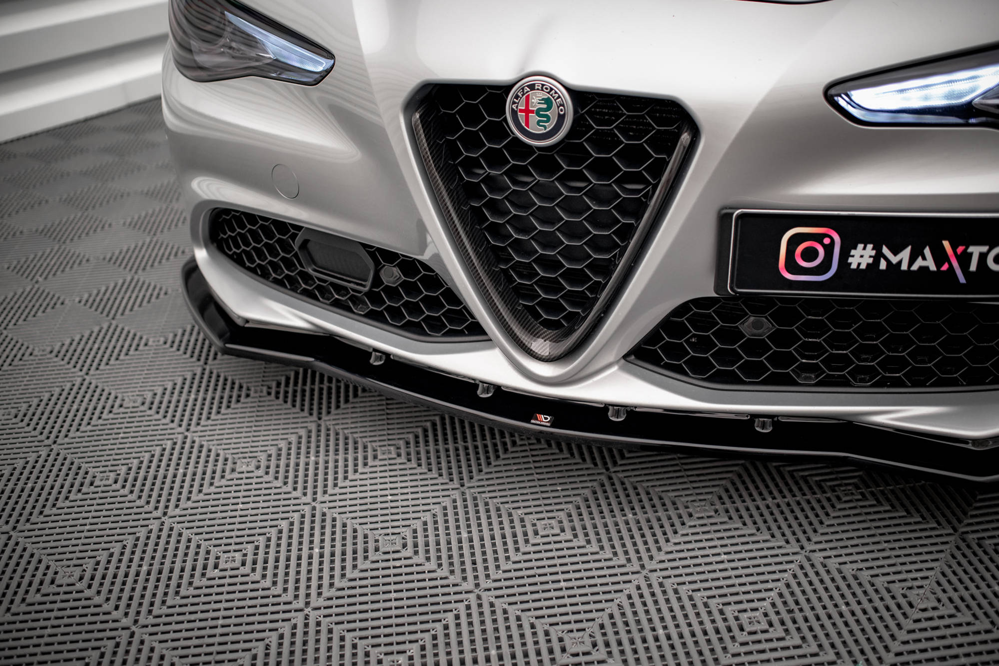 Frontleppe V.1 Alfa Romeo Giulia Sport - Bilde 3