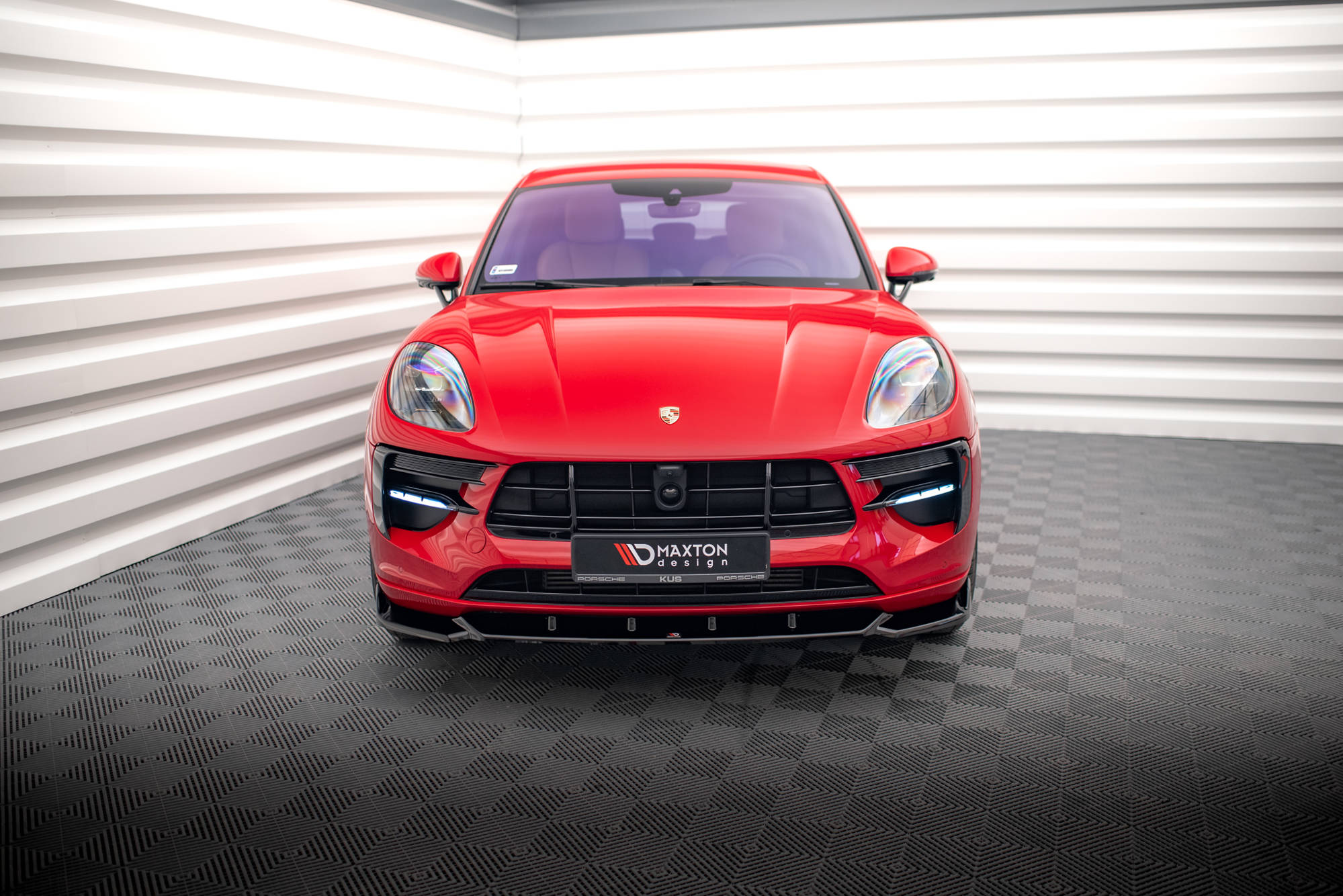 Frontleppe V.1 Porsche Macan GTS / Sport Design Mk1 Facelift - Bilde 2