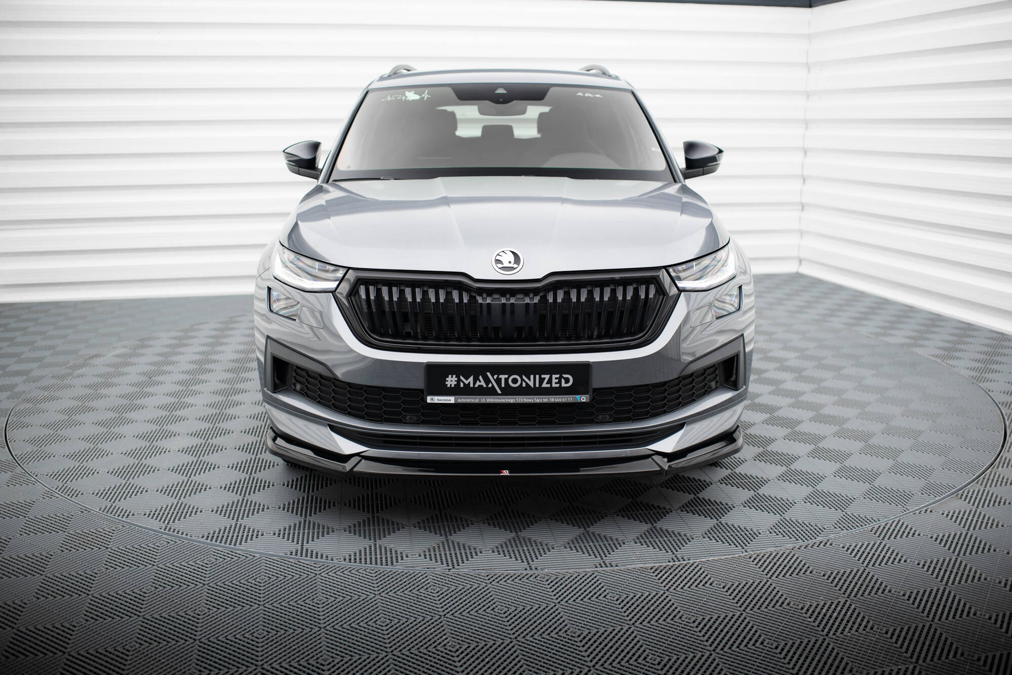 Frontleppe V.1 Skoda Kodiaq Sportline Mk1 Facelift - Bilde 2
