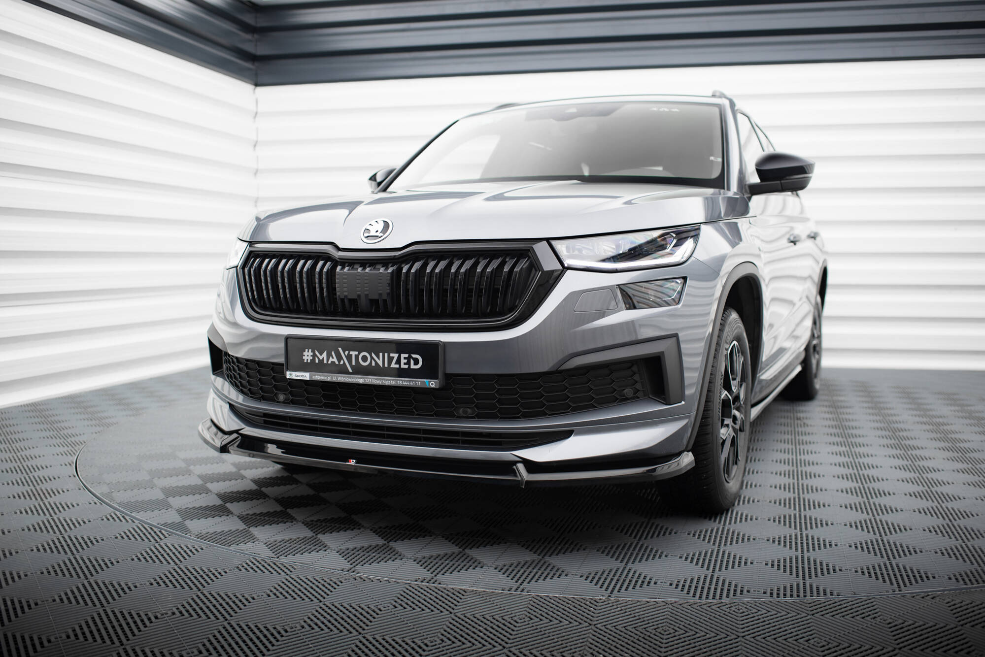 Frontleppe V.1 Skoda Kodiaq Sportline Mk1 Facelift