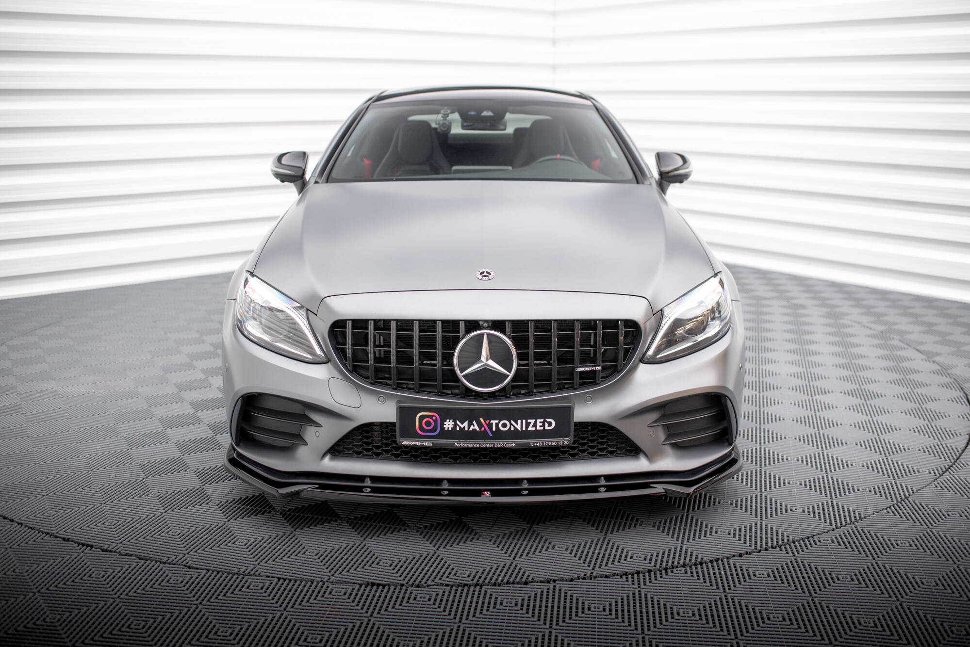 Frontleppe V.2 Mercedes-AMG C43 Coupe / Cabrio / Sedan / Estate C205 / A205 / W205 / S205 Facelift - Bilde 2