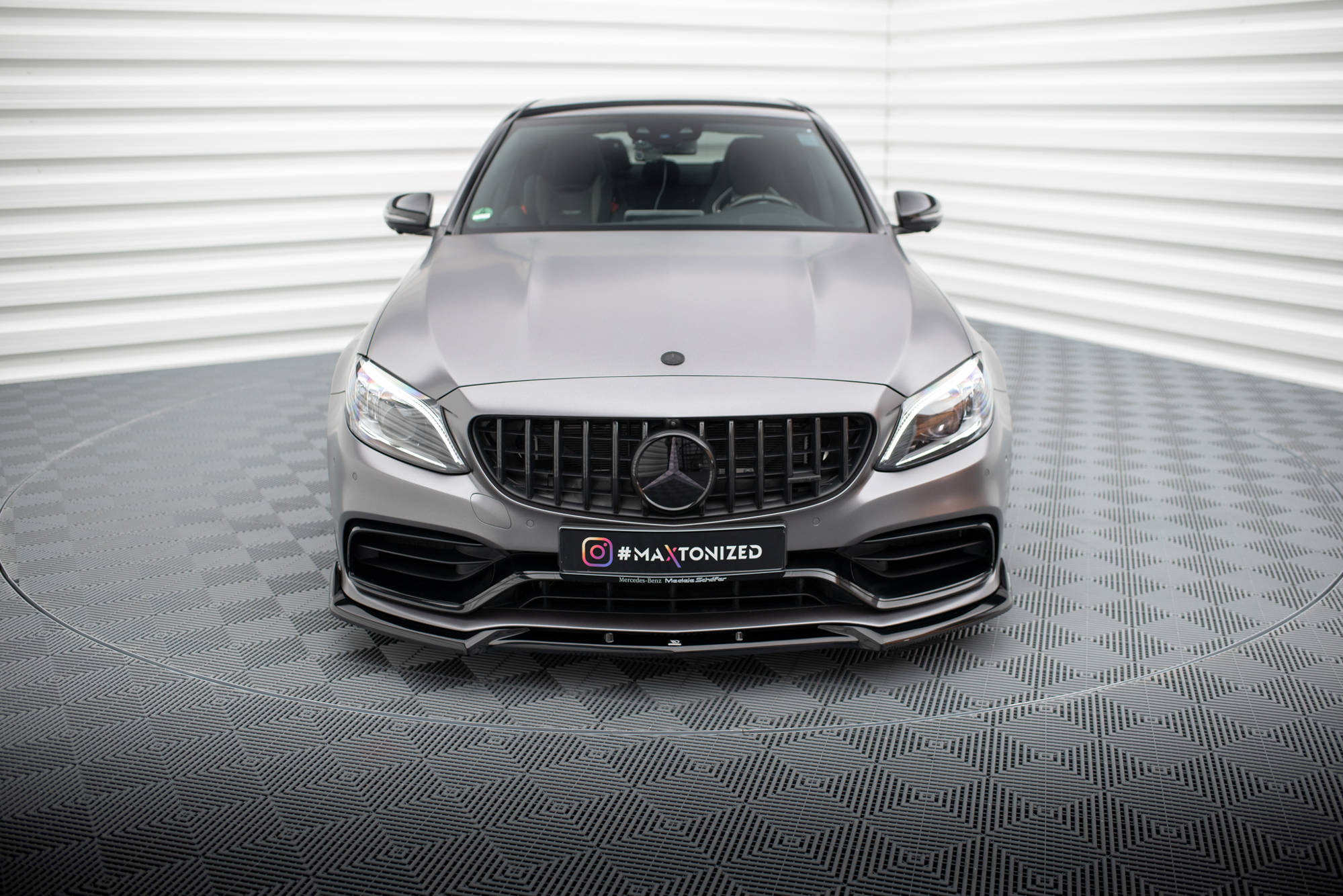 Frontleppe V.2 Mercedes-AMG C63 Sedan / Estate W205 Facelift - Bilde 2