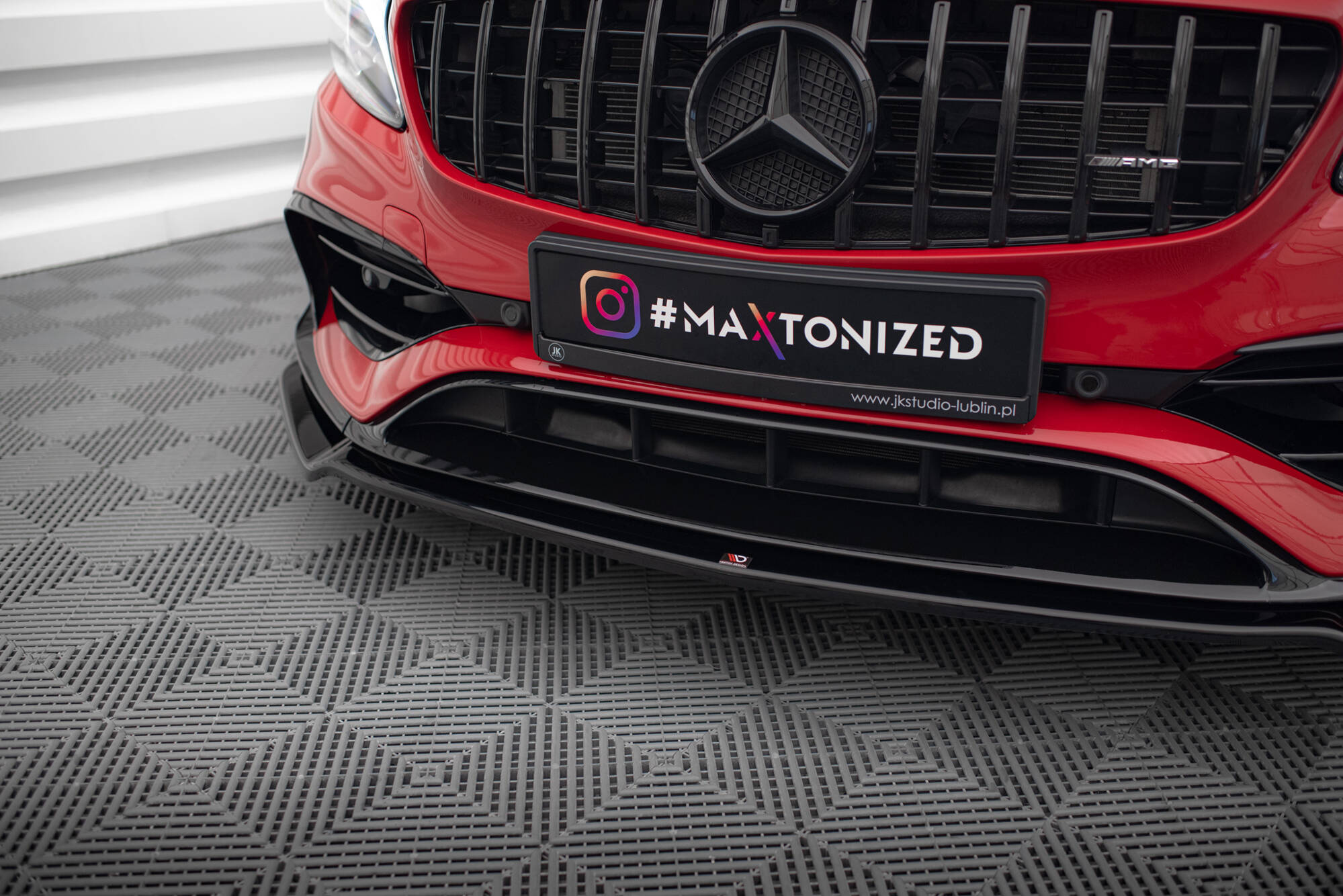 Frontleppe V.2 Mercedes-Benz A45 Aero W176 Facelift - Bilde 3