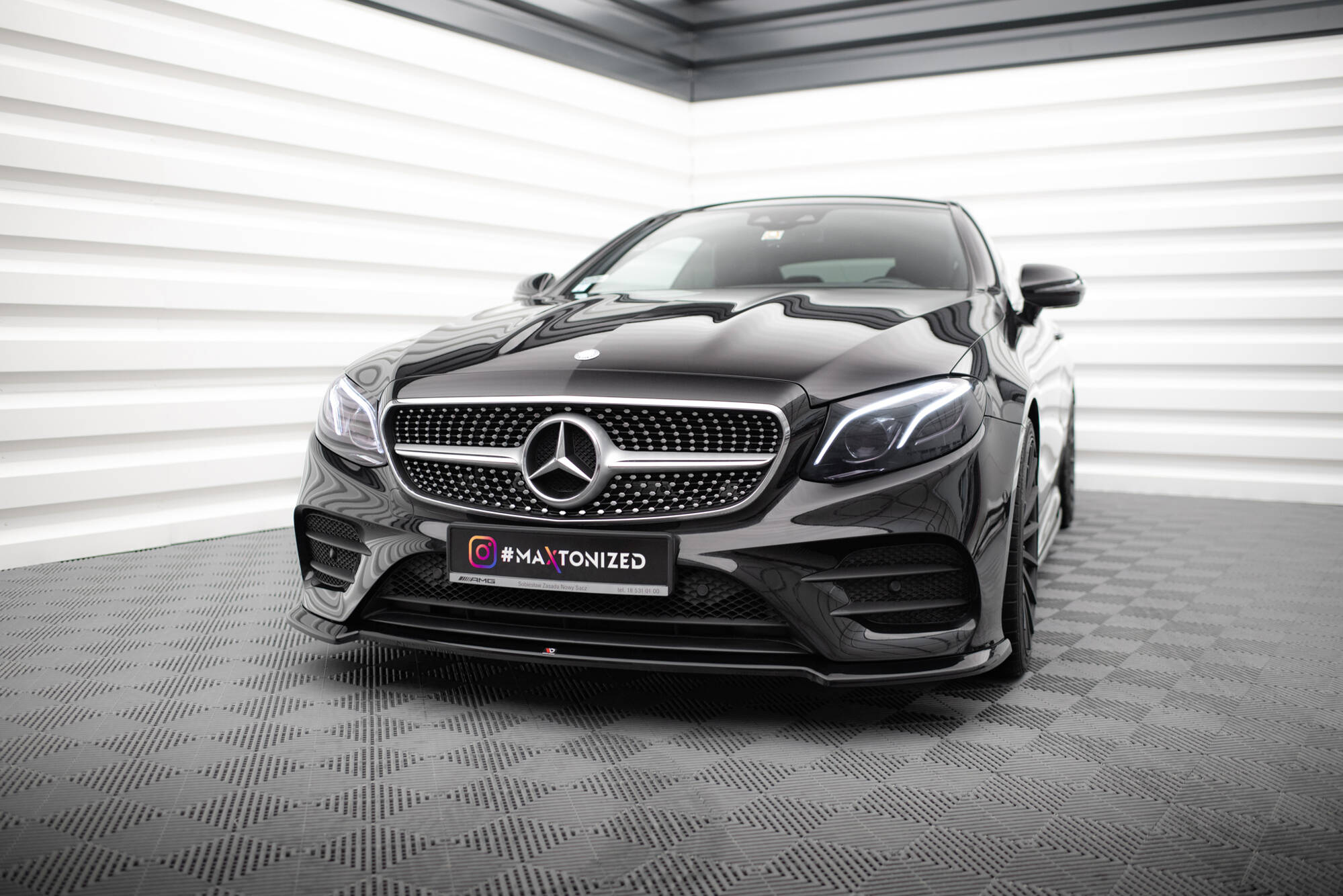 Frontleppe V.2 Mercedes-Benz E-Class W213 Coupe (C238) / Cabriolet (A238) AMG-Line / 53 AMG