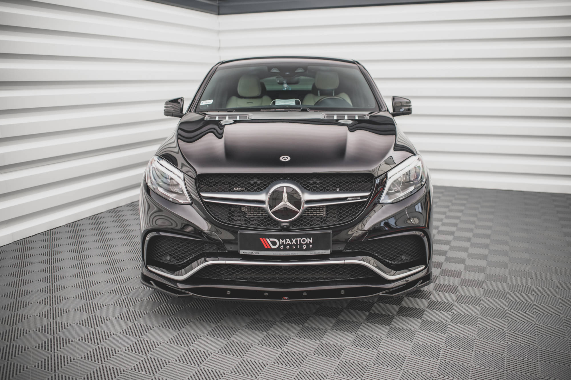 Frontleppe V.2 Mercedes-Benz GLE Coupe / SUV 63 AMG C292 / W166 - Bilde 2