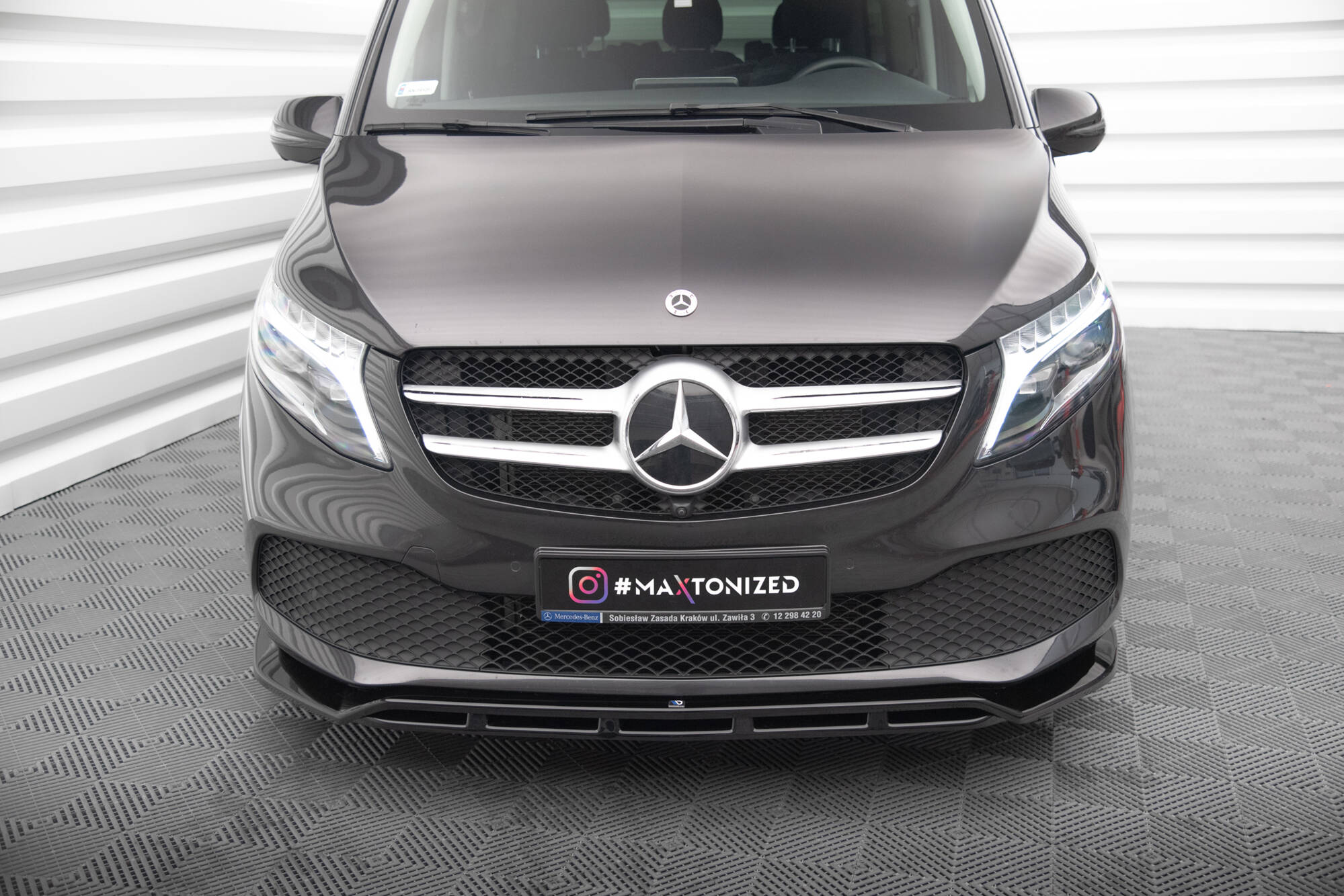 Frontleppe V.2 Mercedes-Benz V-Class W447 Facelift - Bilde 2