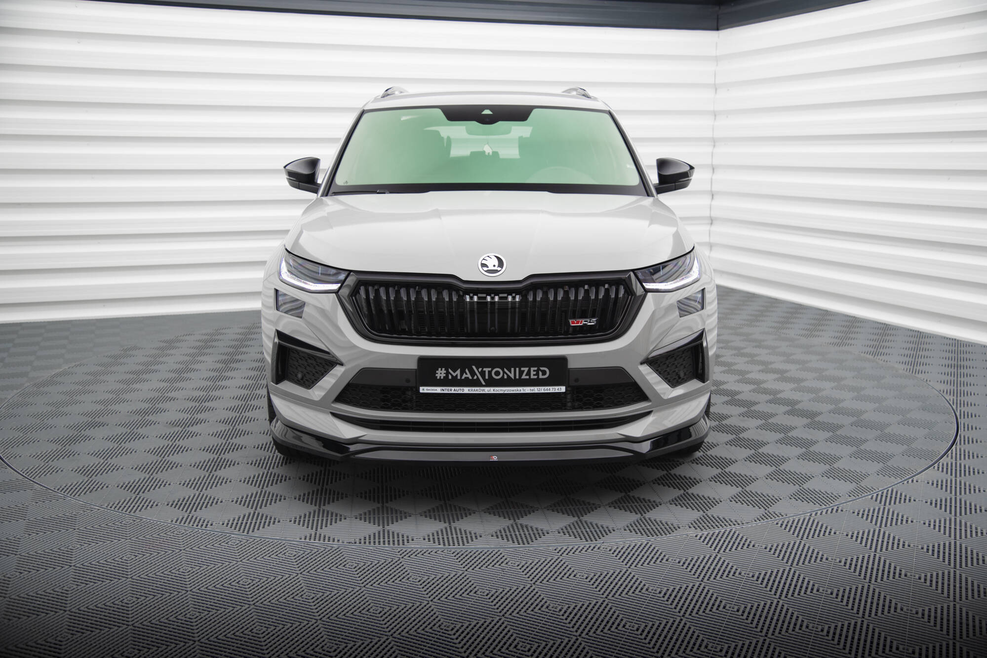 Frontleppe V.2 Skoda Kodiaq RS Mk1 Facelift - Bilde 2