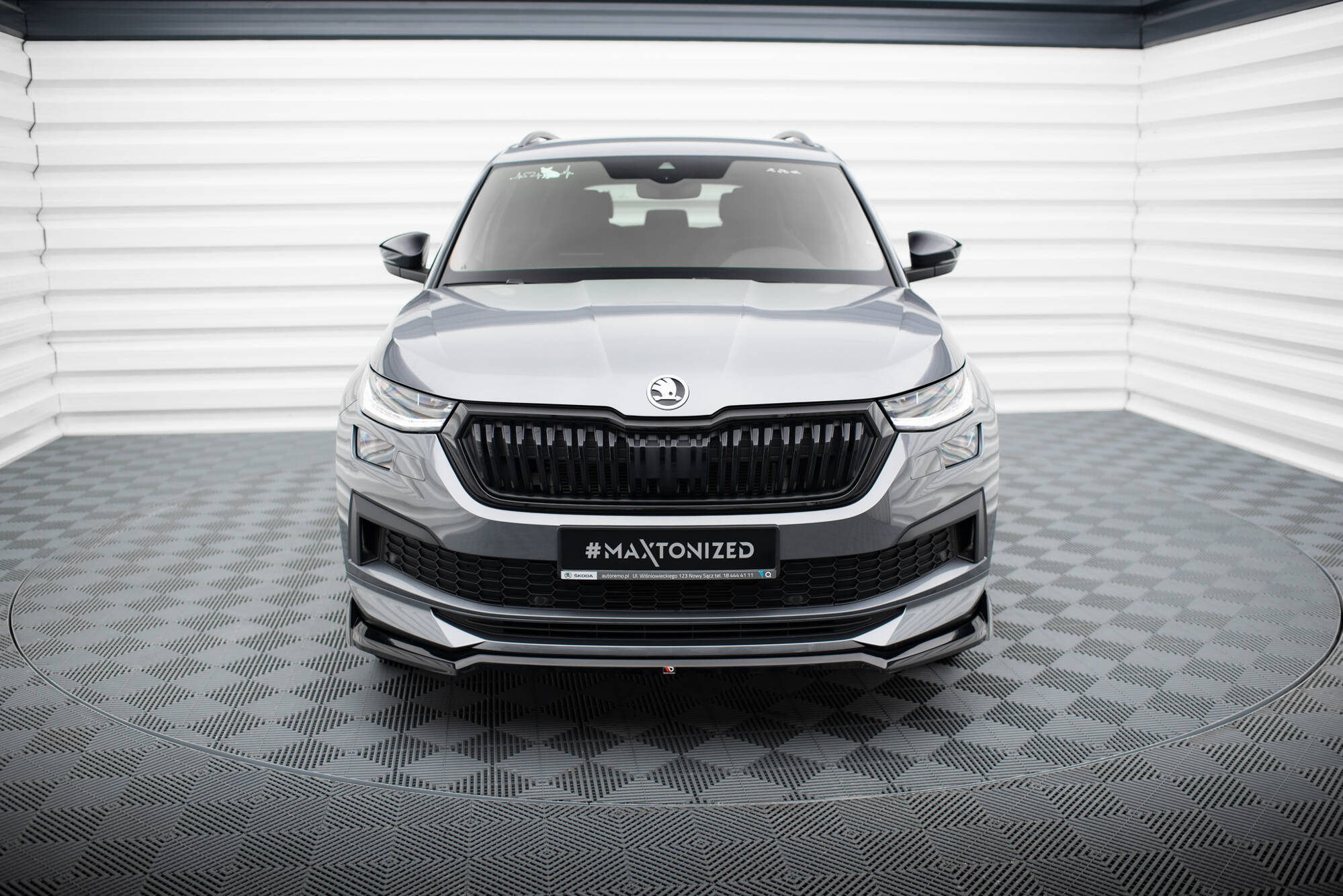 Frontleppe V.2 Skoda Kodiaq Sportline Mk1 Facelift - Bilde 2