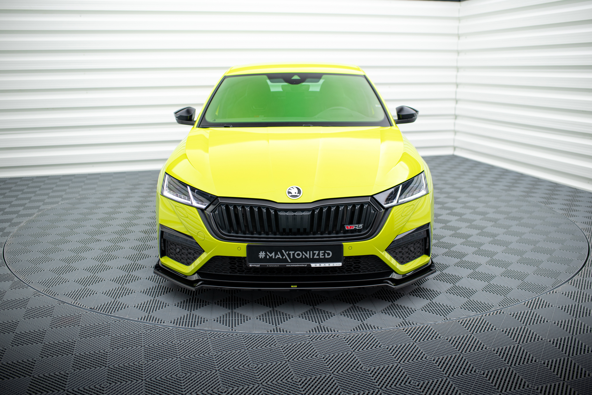 Frontleppe V.2 Skoda Octavia RS Mk4 - Bilde 2